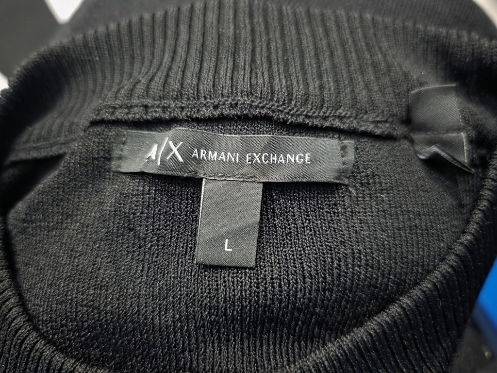 Sueter Armani Exchange De Mujer Color Negro Con Estoperoles