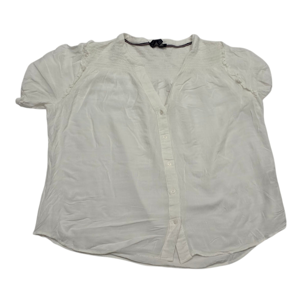Camisa Tommy Hilfiger Viscose Blanco Mujer Extra Grande