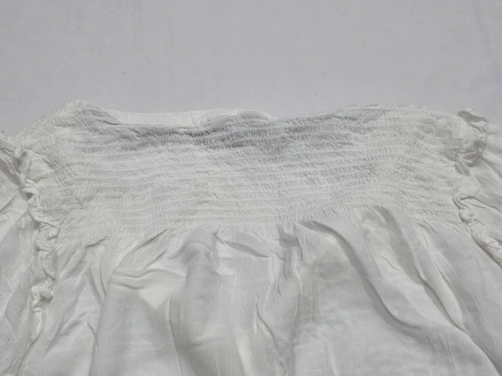 Camisa Tommy Hilfiger Viscose Blanco Mujer Extra Grande