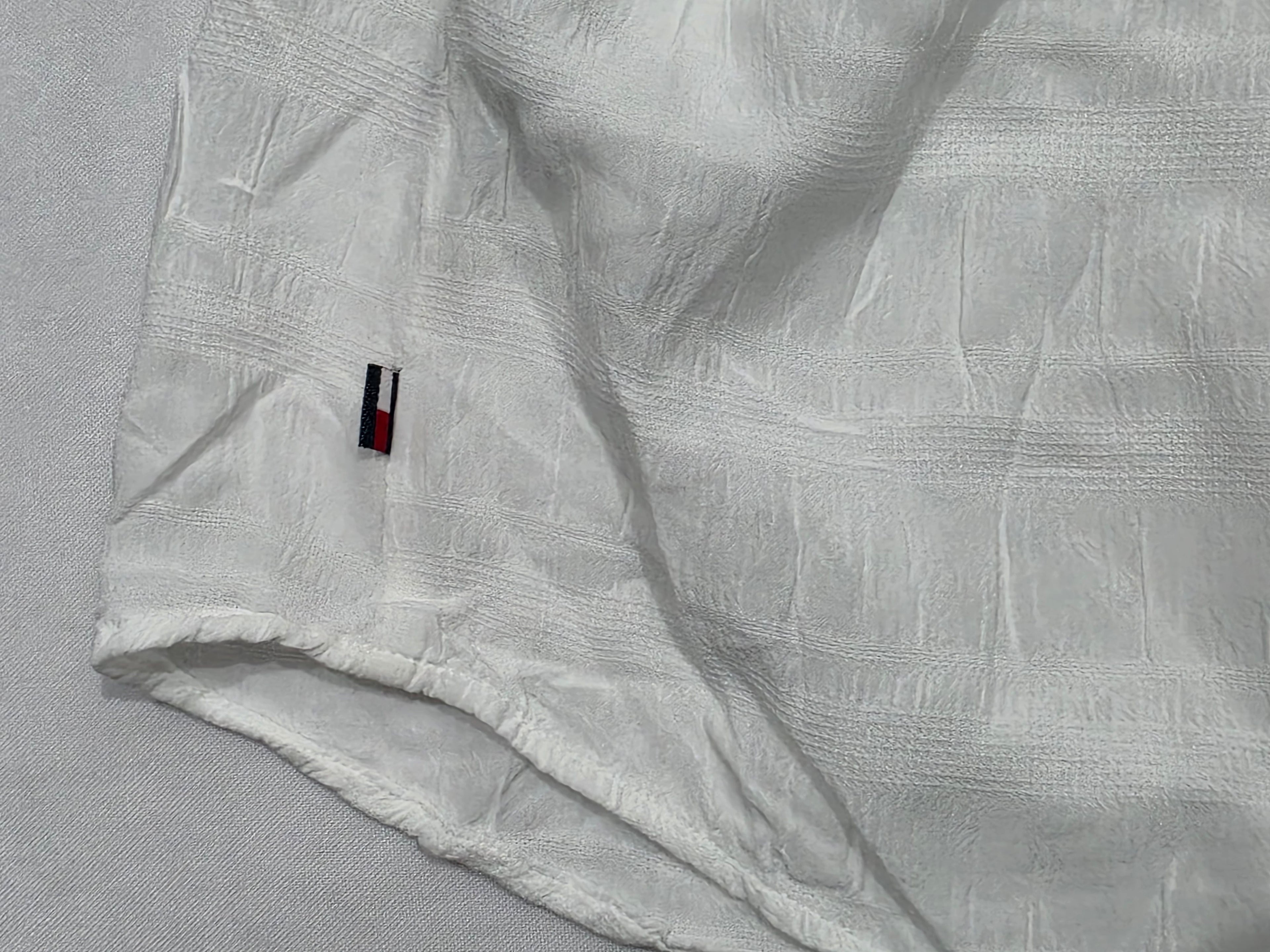 Camisa Tommy Hilfiger Viscose Blanco Mujer Extra Grande
