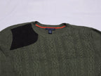 Sueter Tommy Hilfiger Mujer Extra Grande Verde Con Cafe
