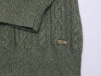 Sueter Tommy Hilfiger Mujer Extra Grande Verde Con Cafe