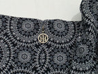 Vestido Tommy Hilfiger Talla 16 Azul Con Figuras Manga Larga