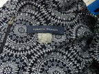 Vestido Tommy Hilfiger Talla 16 Azul Con Figuras Manga Larga