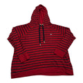 Sudadera Tommy Hilfiger De Mujer Talla 2x Roja Con Rayas