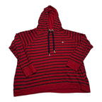 Sudadera Tommy Hilfiger De Mujer Talla 2x Roja Con Rayas