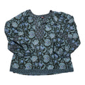 Blusa Vineyard Vines Mujer Verde/azul Floreada Extra Chica