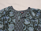 Blusa Vineyard Vines Mujer Verde/azul Floreada Extra Chica