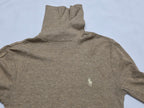 Blusa Turtle Neck Ralph Lauren Mujer Talla Chica Color Cafe