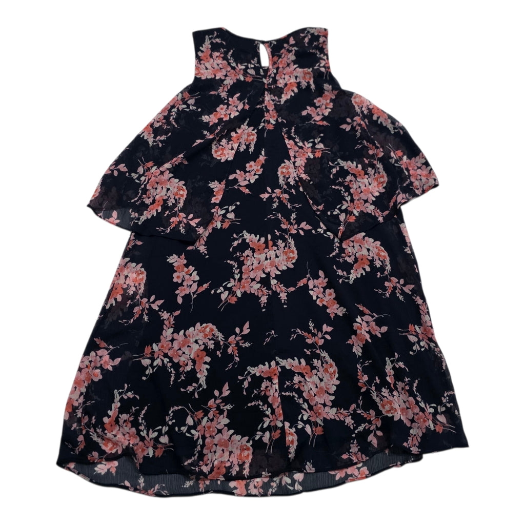 Vestido Sin Mangas Tommy Hilfiger Mujer Talla 6 Azul Flores