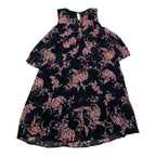 Vestido Sin Mangas Tommy Hilfiger Mujer Talla 6 Azul Flores