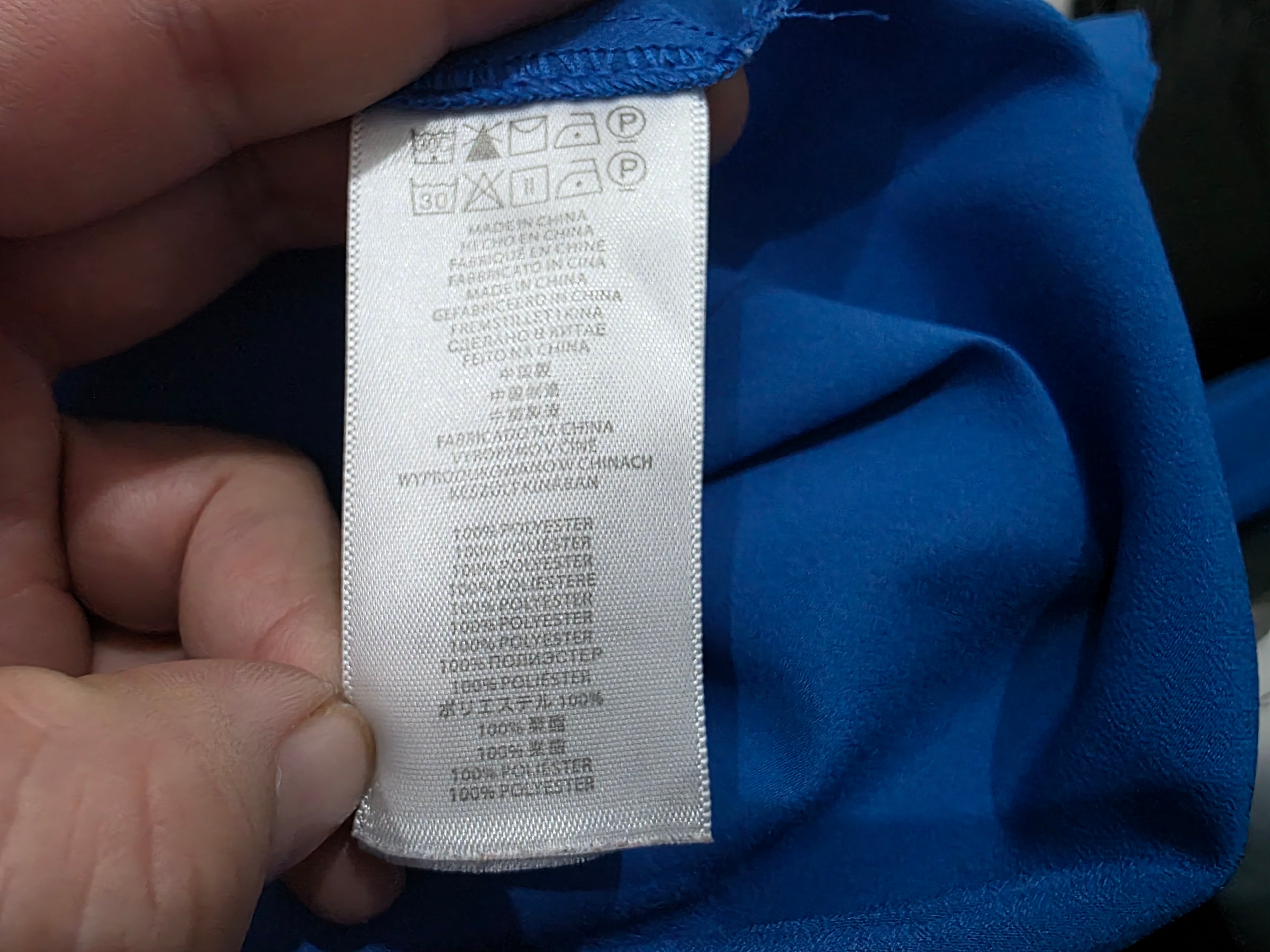 Blusa Michael Kors De Mujer Talla Chica Azul Con Plateado