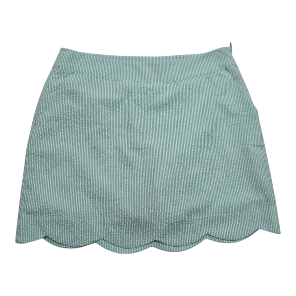 Falda Con Short Vineyard Vines Verde Con Lineas Talla 6