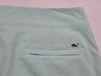 Falda Con Short Vineyard Vines Verde Con Lineas Talla 6