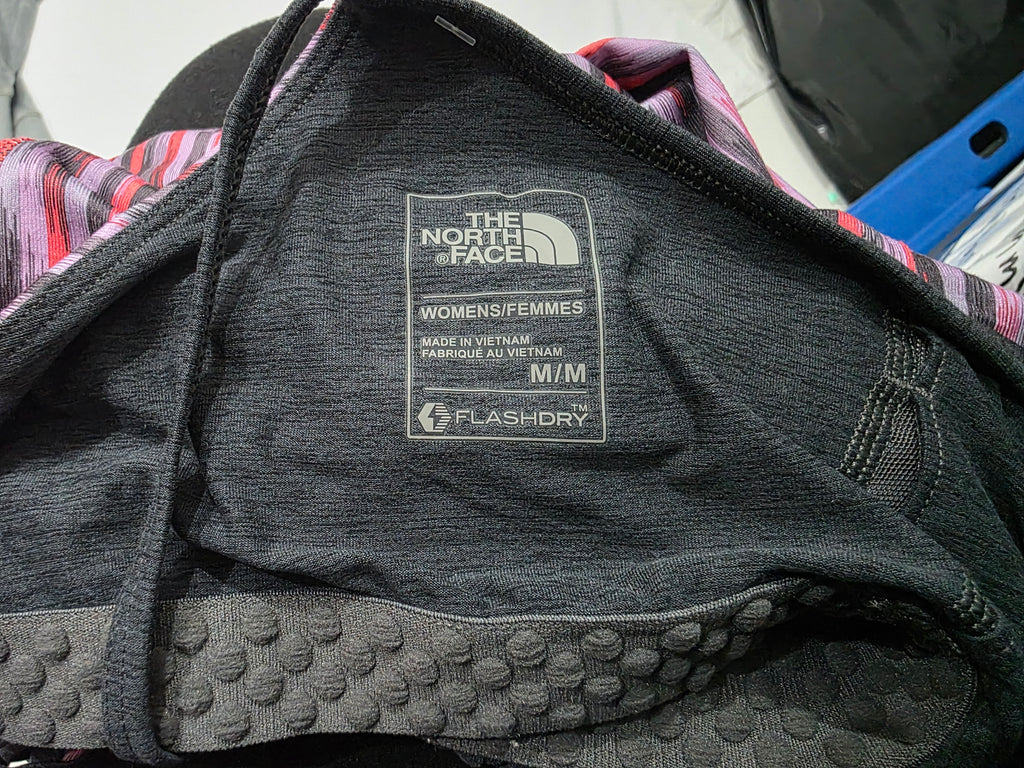 Vestido The North Face Con Figuras Rosa/morado Mediana