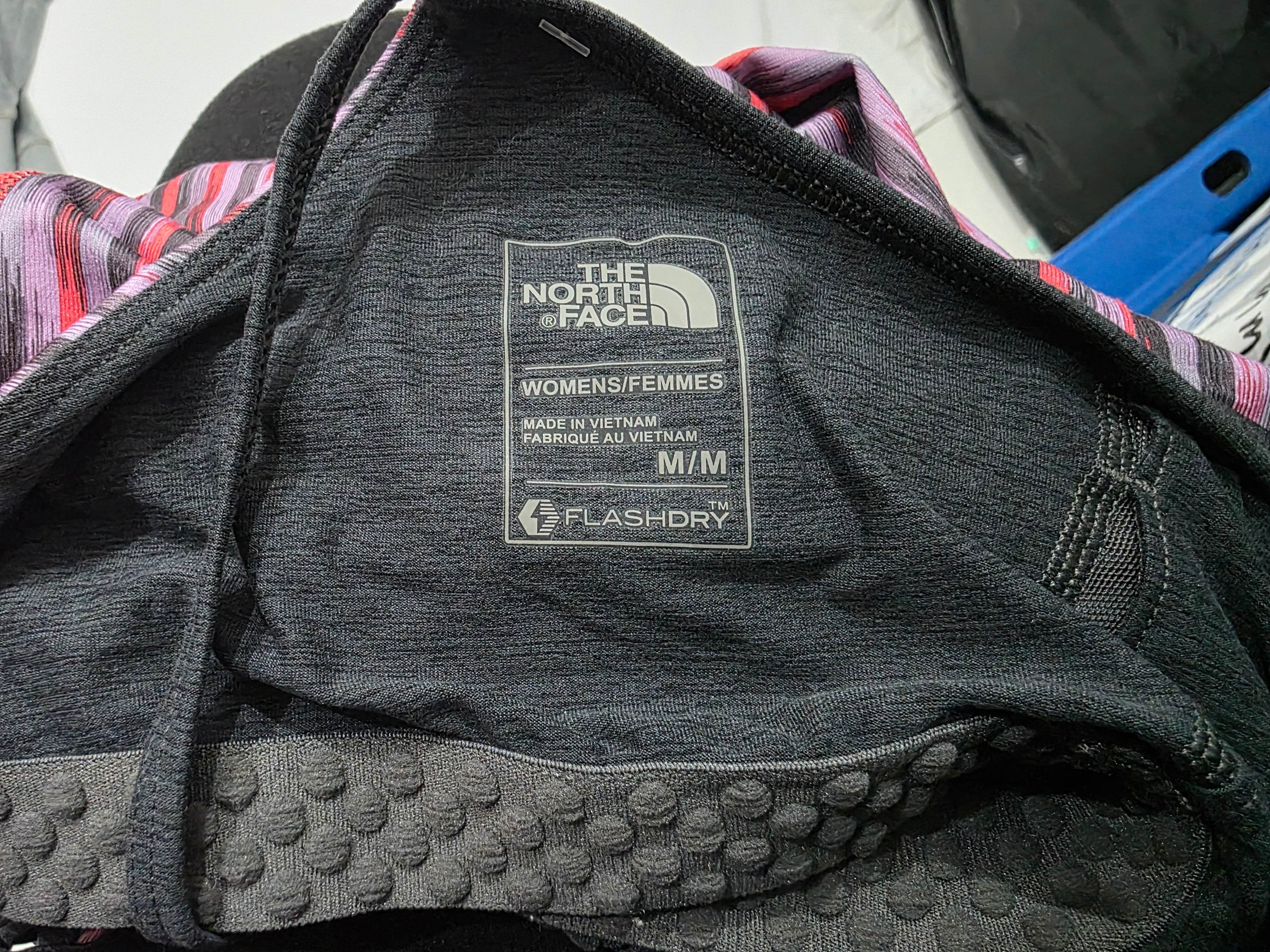 Vestido The North Face Con Figuras Rosa/morado Mediana