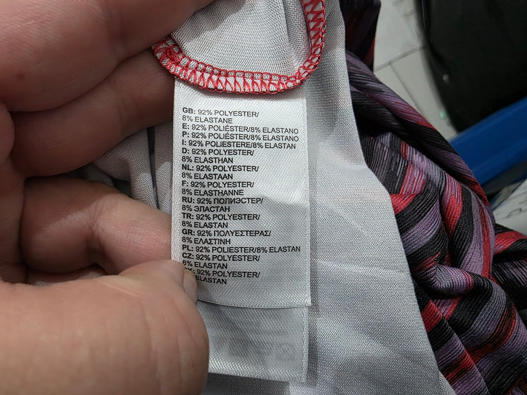 Vestido The North Face Con Figuras Rosa/morado Mediana