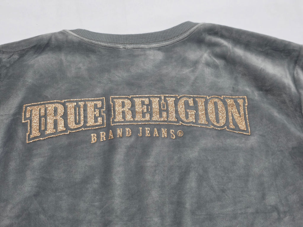 Sudadera De Terciopelo True Religion De Mujer Mediana Color