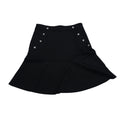 Falda Ralph Lauren Black De Mujer Mediana Con Botones