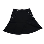 Falda Ralph Lauren Black De Mujer Mediana Con Botones