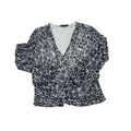 Blusa Tommy Hilfiger De Mujer Floreada Gris/blanco