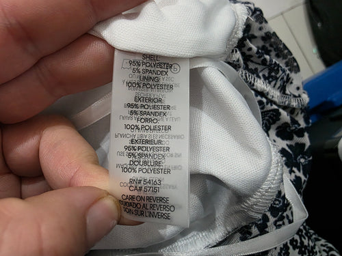 Blusa Tommy Hilfiger De Mujer Floreada Gris/blanco