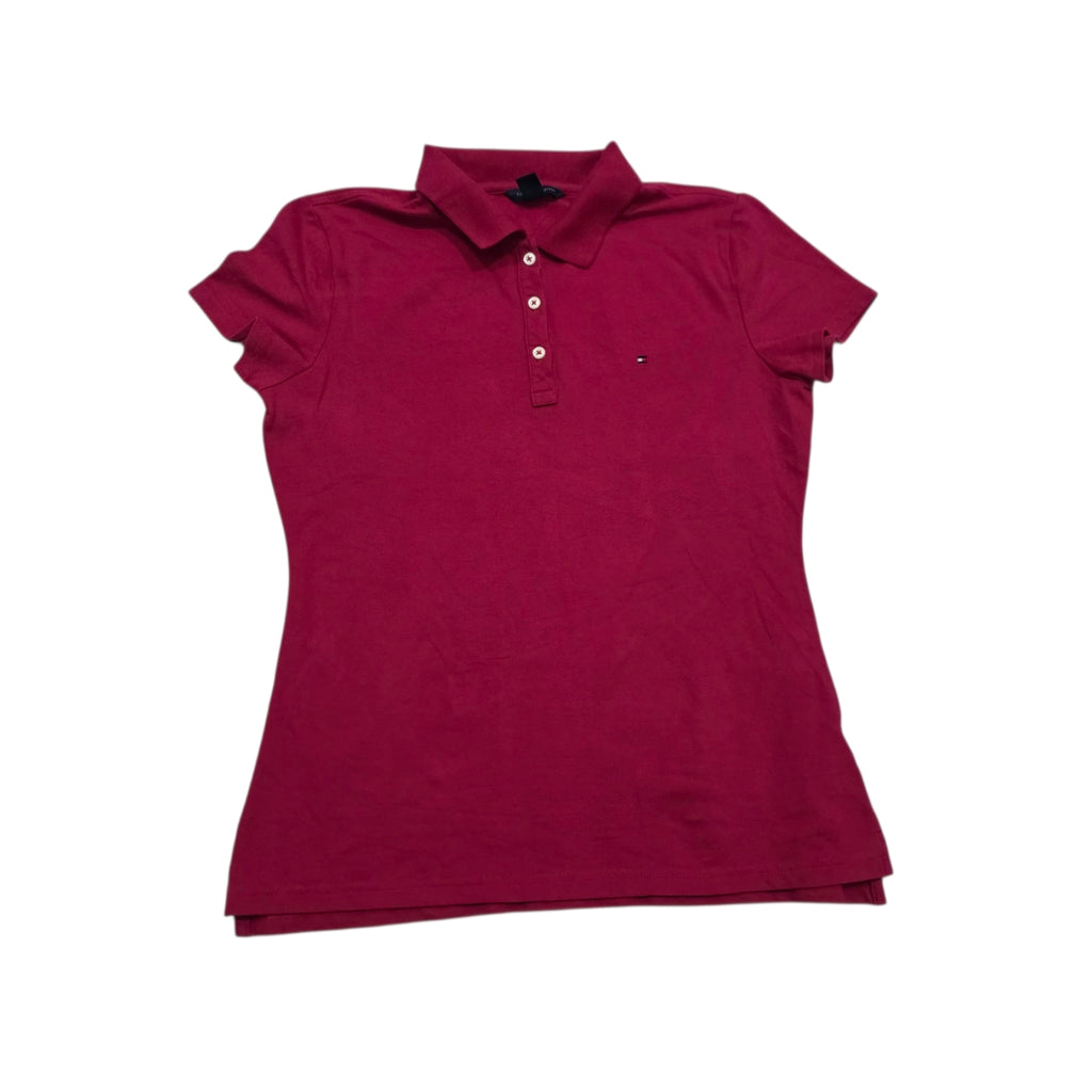Playera Tommy Hilfiger Cuello Polo Color Bugambilia