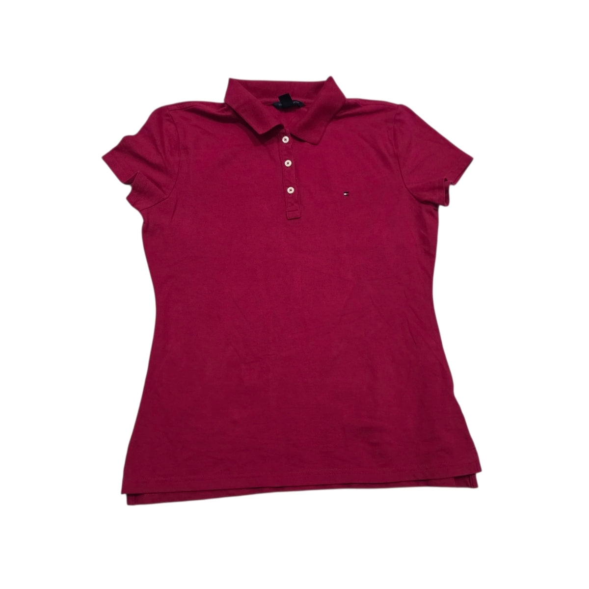 Playera Tommy Hilfiger Cuello Polo Color Bugambilia