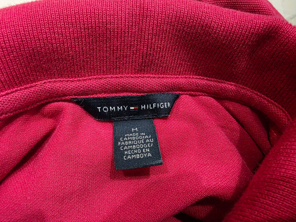 Playera Tommy Hilfiger Cuello Polo Color Bugambilia