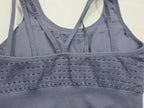 Top Gymshark De Mujer Azul Grisaceo Mediano
