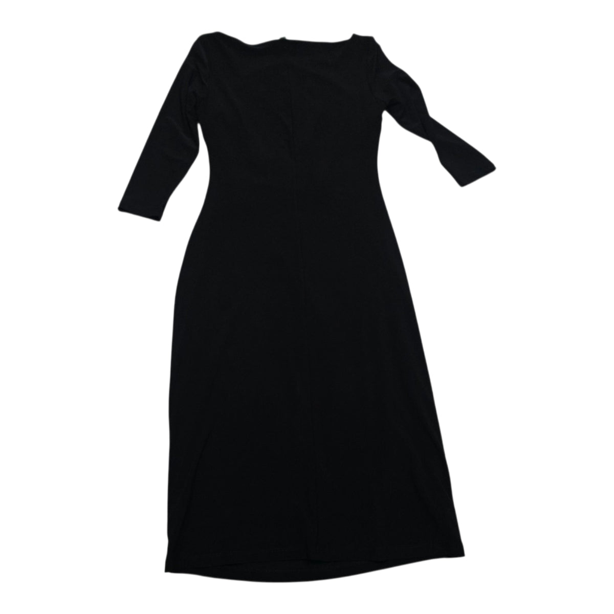 Vestido Ralph Lauren Mujer Talla 6 Color Negro Manga Larga