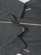 Abrigo Con Cinturon Michael Kors Color Negro Grande De Mujer
