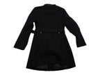 Abrigo Con Cinturon Michael Kors Color Negro Grande De Mujer