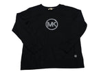 Sudadera Michael Kors Mujer Color Negro Con Brillos Grande