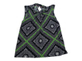Blusa Tommy Hilfiger Sin Mangas Mujer Grande Azul/verde