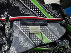 Blusa Tommy Hilfiger Sin Mangas Mujer Grande Azul/verde