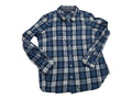 Camisa Tommy Hilfiger De Mujer Talla Grande Azul A Cuadros