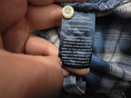 Camisa Tommy Hilfiger De Mujer Talla Grande Azul A Cuadros