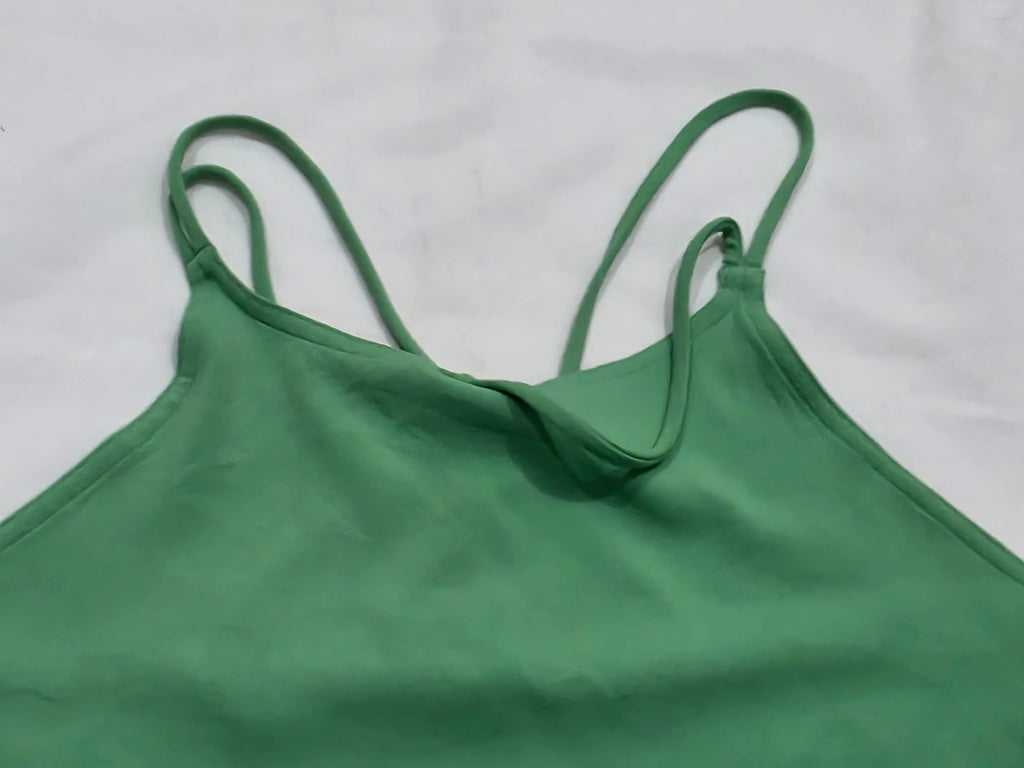 Playera Gymshark Color Verde De Mujer De Tirantes Grande