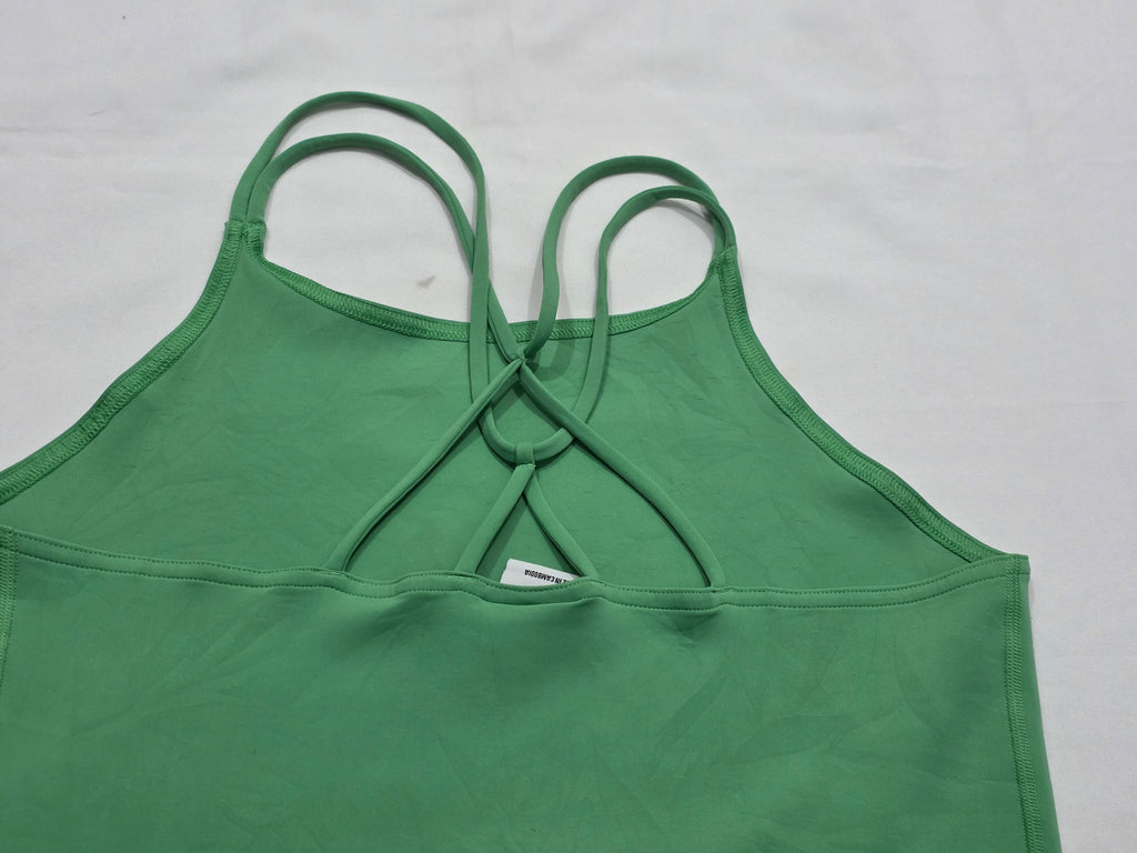 Playera Gymshark Color Verde De Mujer De Tirantes Grande