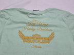 Playera Harley Davidson Mujer Grande Menta Manga Corta