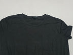 Vestido Casual Ralph Lauren Mujer Grande Negro Manga Corta