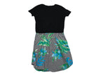 Vestido Casual Ralph Lauren Mujer Grande Negro Manga Corta