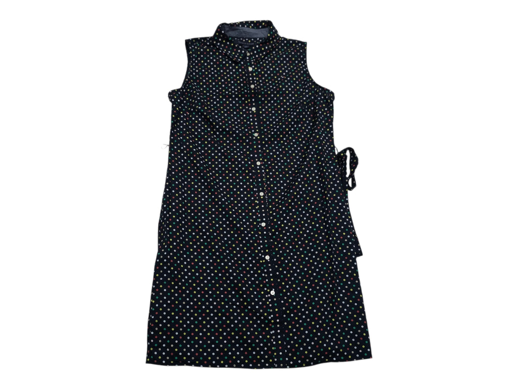 Vestido Camisero Tommy Hilfiger Mujer 12 Sin Manga Lunares
