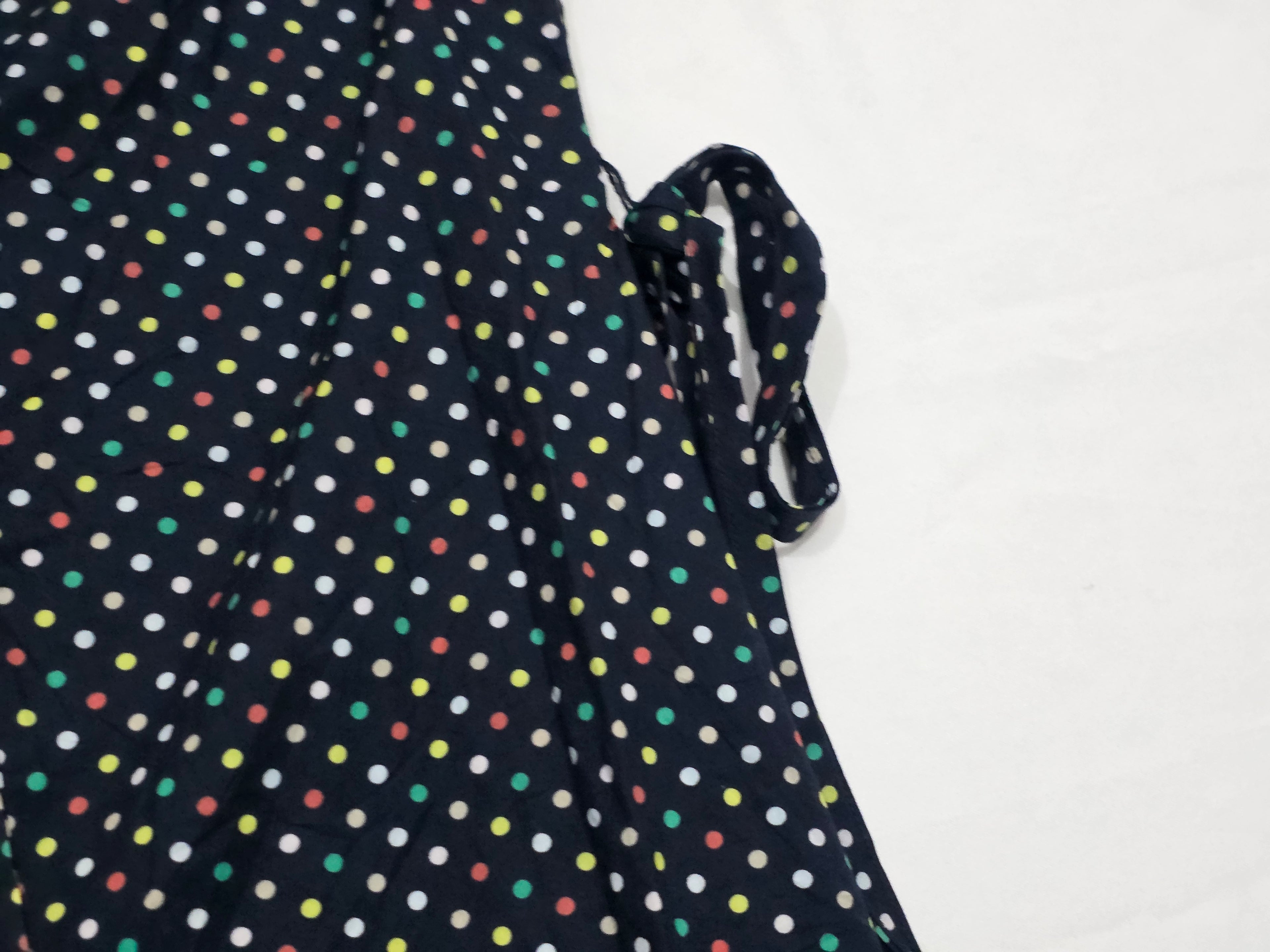 Vestido Camisero Tommy Hilfiger Mujer 12 Sin Manga Lunares
