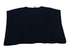 Poncho De Cashmere Ralph Lauren De Mujer L/xl Azul Marino