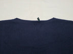 Poncho De Cashmere Ralph Lauren De Mujer L/xl Azul Marino