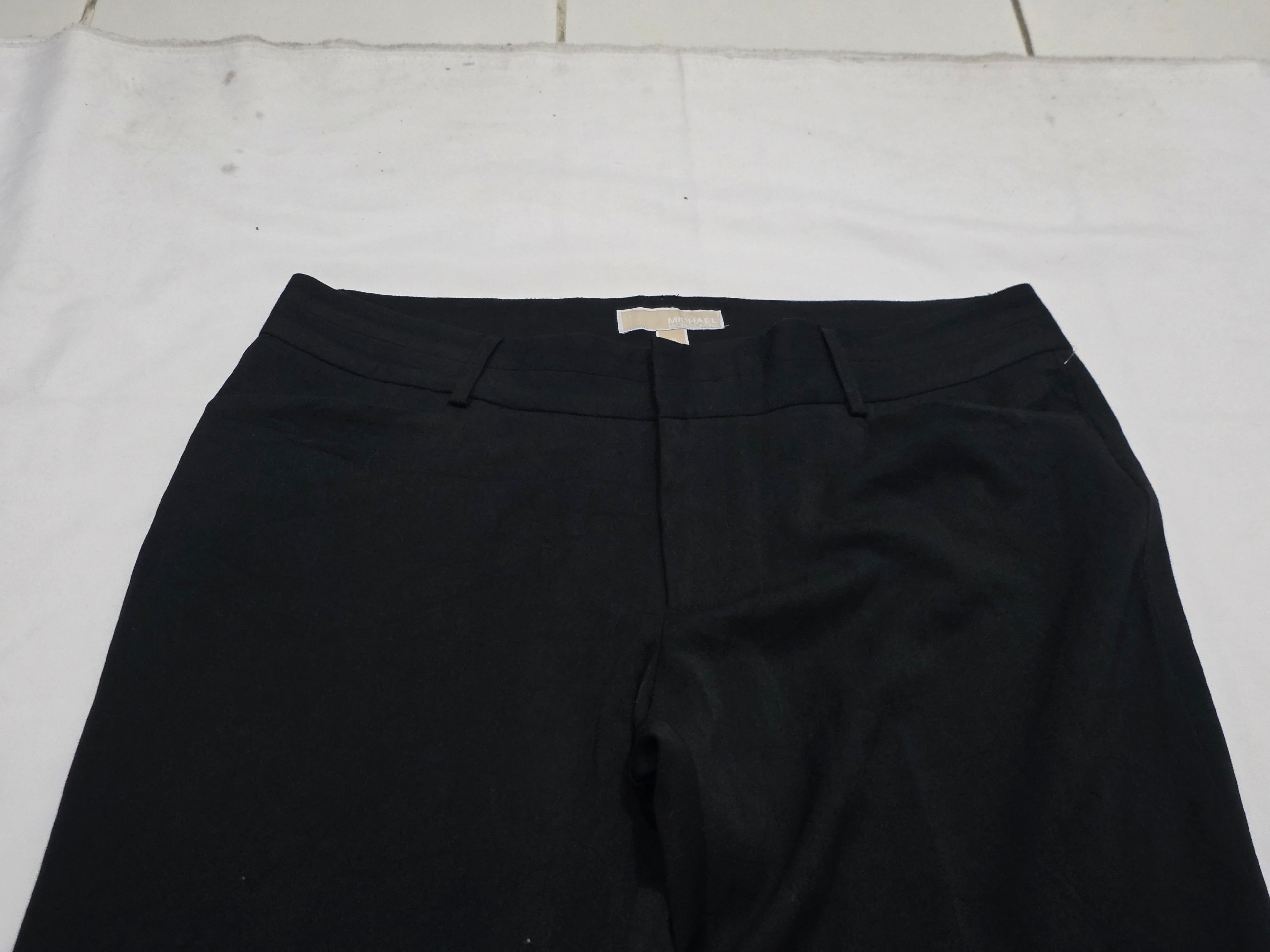 Pantalon De Vestir Michael Kors Mujer Talla 12 Color Negro