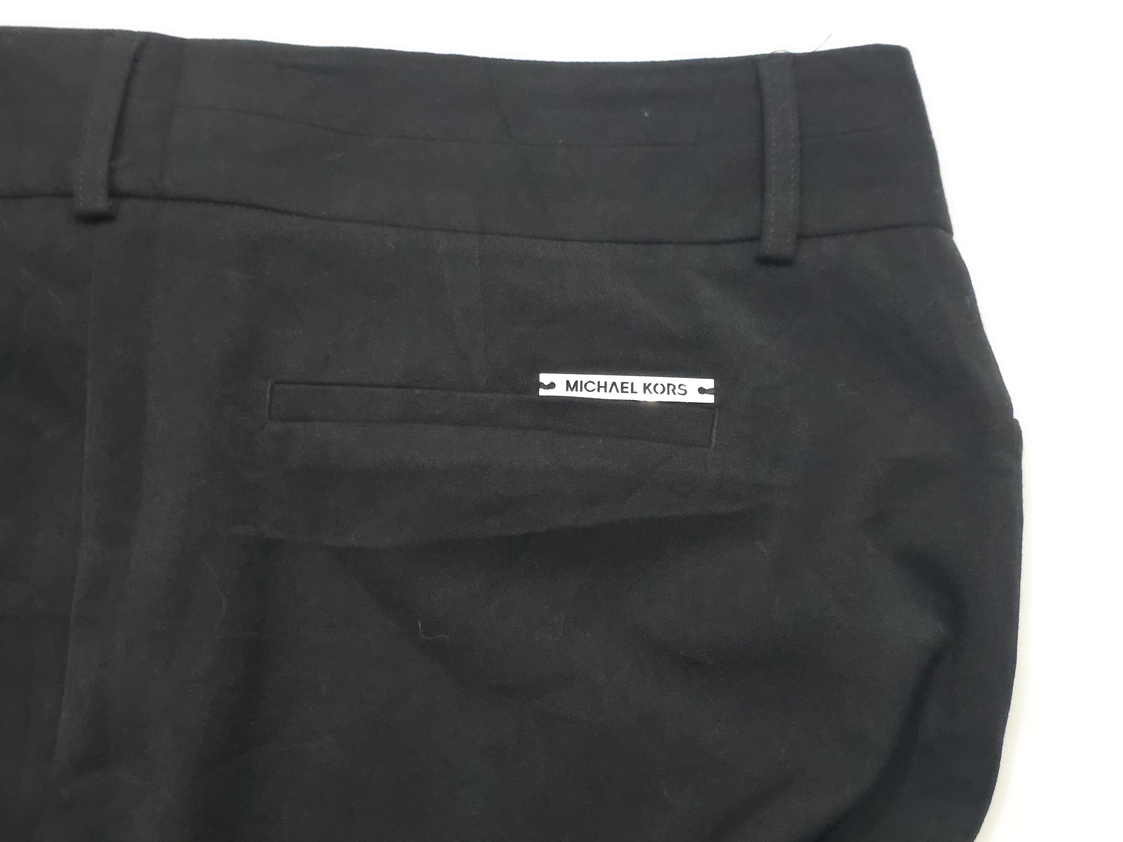 Pantalon De Vestir Michael Kors Mujer Talla 12 Color Negro