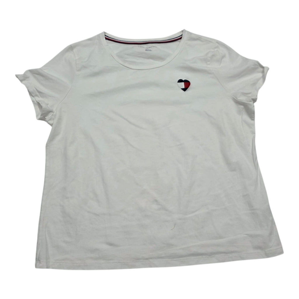 Playera Tommy Hilfiger Extra Grande Color Blanco